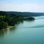 La beauté et la sérénité du lac Ohio